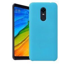 Защитный чехол Original Liquid Case для Xiaomi Redmi 5 Plus Голубой