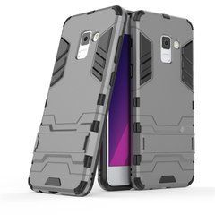 Защитный чехол Strong Guard для Samsung A530 Galaxy A8 2018 Серый