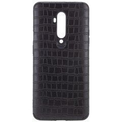 Захисний чохол TPU Croco для OnePlus 7T Pro Чорний