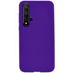 Защитный чехол TPU Softon для Huawei Honor 20 / Nova 5T Фиолетовый