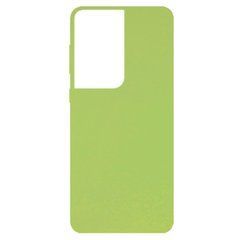 Защитный чехол TPU Softon для Samsung Galaxy S21 Ultra Салатовый