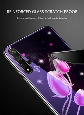 Захисний чохол Fantasy з глянцевими торцями для Huawei Honor 20 (місяць) Блакитний