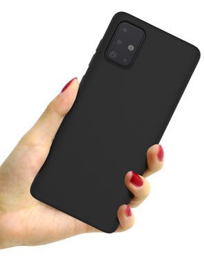 Защитный чехол TPU Matte для Samsung A515F Galaxy A51 2020 Черный