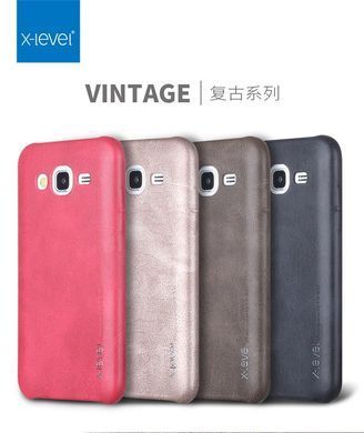 Захисний чохол X-level Vintage для Samsung J200H Galaxy J2 Коричневий