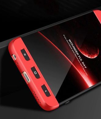 Защитный чехол GKK Full 360 для Xiaomi Mi5X / Mi A1 Черный / Красный