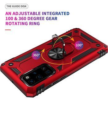 Защитный чехол Kvadrat Ring для Huawei P40 Черный