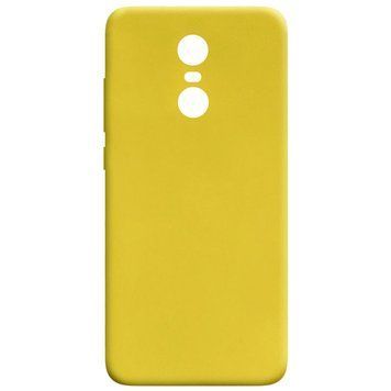 Захисний чохол TPU Softon для Xiaomi Redmi 5 Plus Жовтий