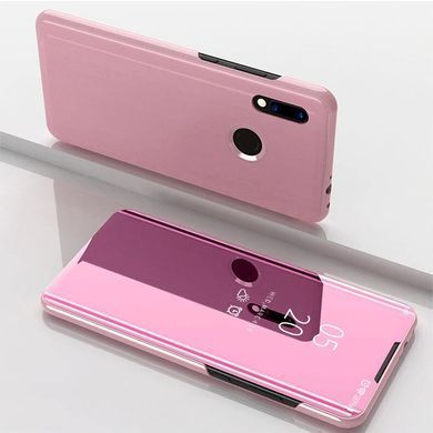 Чехол-книжка Clear View Mirror для Xiaomi Redmi Note 7 Pro Розовый