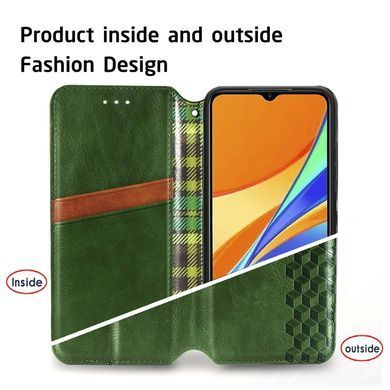 Чохол-книжка Tessero Book для Xiaomi Redmi 9C / Redmi 10A Зелений