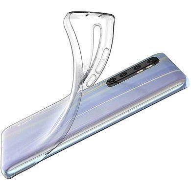TPU чехол Strong Clear 0,5mm для Xiaomi Mi Note 10 Lite Прозрачный