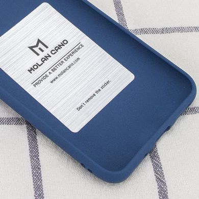 Защитный чехол Molan Cano Smooth для Xiaomi Redmi Note 10 / Redmi Note 10S / Poco M5s Синий