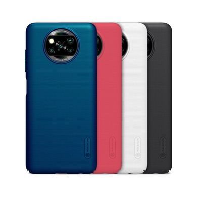 Защитный чехол Nillkin Frosted Shield для Xiaomi Poco X3 / X3 NFC / X3 Pro Белый