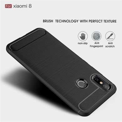 Захисний чохол Slim TPU для Xiaomi Mi8 Синій