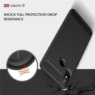 Захисний чохол Slim TPU для Xiaomi Mi8 Синій