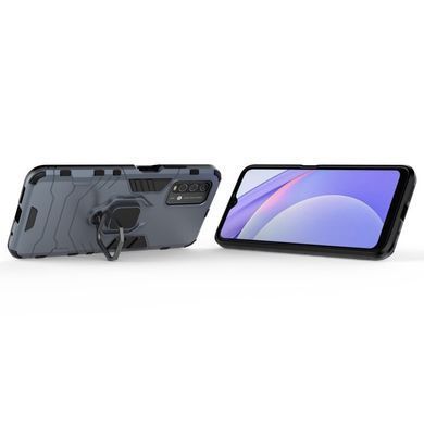 Захисний чохол Strong Guard Ring для Xiaomi Redmi Note 9 4G / Redmi 9T Navy