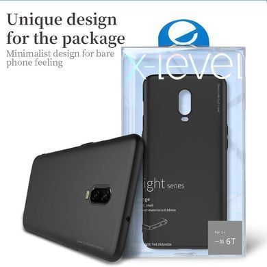 Защитный чехол X-level Knight для OnePlus 6T Черный
