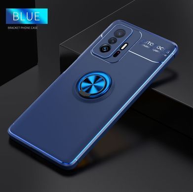 Защитный чехол Color Ring для Xiaomi 11T / 11T Pro Синий