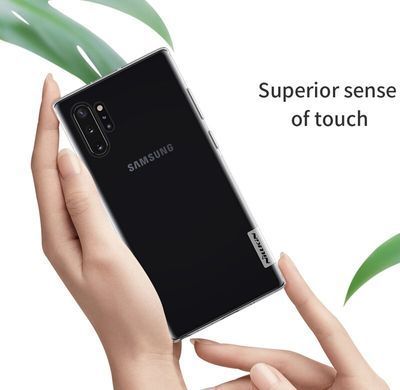 TPU чехол Nillkin Nature для Samsung N975F Galaxy Note 10 Plus Прозрачный