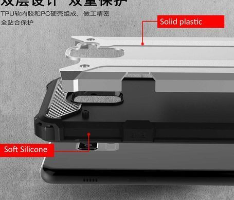 Защитный чехол Hard Guard для Samsung A530 Galaxy A8 2018 Серый