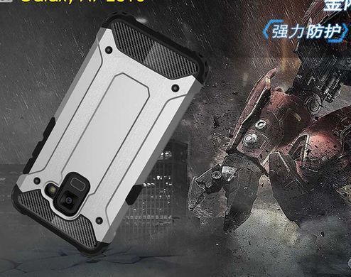 Защитный чехол Hard Guard для Samsung A530 Galaxy A8 2018 Серый