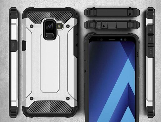 Защитный чехол Hard Guard для Samsung A530 Galaxy A8 2018 Серый