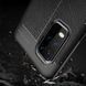 Защитный чехол Leather для Xiaomi Mi 10 Lite Черный