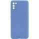 Захисний TPU чохол Softon Full Camera для Samsung A037F Galaxy A03s Синій