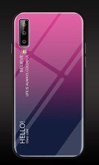 Защитный чехол Hello для Samsung A750 Galaxy A7 2018 Малиновый