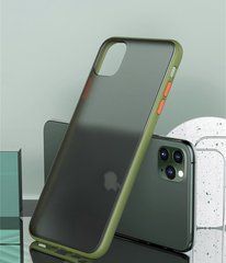 Захисний чохол Сolor Buttons для iPhone 12 Pro Max Зелений