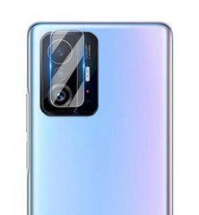 Защитное гибкое стекло на камеру для Xiaomi 11T / 11T Pro