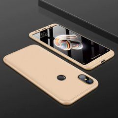 Захисний чохол GKK Full 360 для Xiaomi Mi6X / Mi A2 Золотий