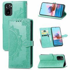 Чехол-книжка Art Book для Xiaomi Redmi Note 10 / Redmi Note 10S / Poco M5s Бирюзовый