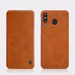 Чехол-книжка Nillkin Qin для Samsung M305F Galaxy M30 / Galaxy A40s Коричневый