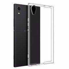 TPU чехол Strong Clear 0,5mm для Sony Xperia XA1 Прозрачный