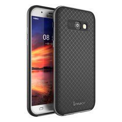 Ударопрочный чехол iPaky TPU+PC для Samsung A320F Galaxy A3 2017 Черный / Серый