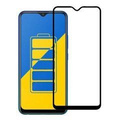 Защитное стекло Full Glue для Vivo Y19 Черный
