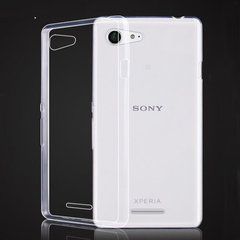 Захисний чохол Clear TPU для Sony Xperia E3 Прозорий