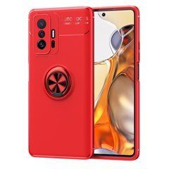 Защитный чехол Color Ring для Xiaomi 11T / 11T Pro Красный