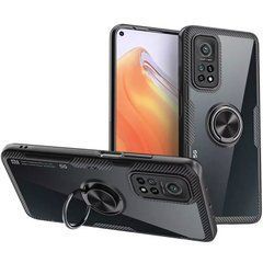 Захисний чохол Crystal Ring для Xiaomi Mi 10T / Mi 10T Pro Чорний