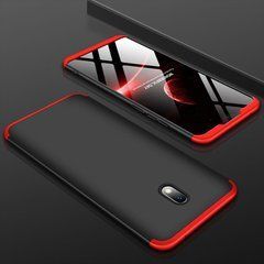 Защитный чехол GKK Full 360 для Xiaomi Redmi 8A Черный / Красный