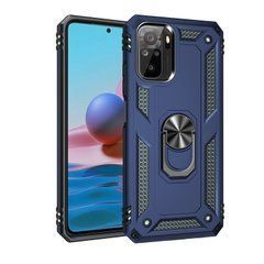 Захисний чохол Kvadrat Ring для Xiaomi Redmi Note 10 / Redmi Note 10S / Poco M5s Темно-синій