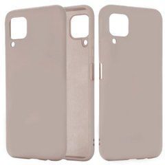 Защитный чехол Liquid Case Full Cover для Huawei P40 Lite Бежевый