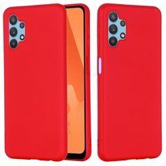 Защитный чехол Liquid Case Full Cover для Samsung A325F Galaxy A32 4G Красный