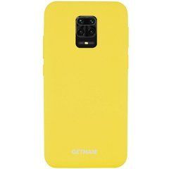 Захисний чохол Liquid Full Magnet для Xiaomi Redmi Note 9 Pro / Redmi Note 9S / Redmi Note 9 Pro Max Жовтий