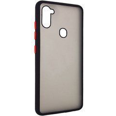 Захисний чохол Сolor Buttons для Samsung A115F Galaxy A11 / Galaxy M11 Чорний