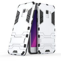 Защитный чехол Strong Guard для Samsung A530 Galaxy A8 2018 Серебристый