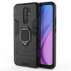 Захисний чохол Strong Guard Ring для Xiaomi Redmi 9 Чорний
