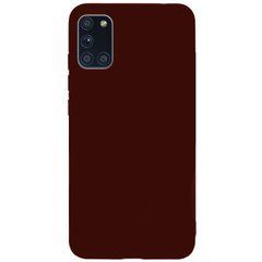 Захисний чохол TPU Softon для Samsung A315F Galaxy A31 Бордовий
