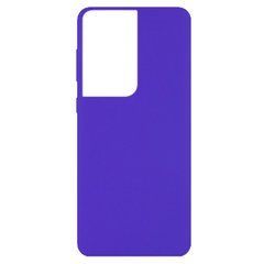 Защитный чехол TPU Softon для Samsung Galaxy S21 Ultra Фиолетовый