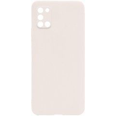 Защитный TPU чехол Softon Full Camera для  Samsung A315F Galaxy A31 Бежевый
